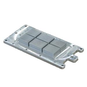 Disipador de calor de punzón cuadrado ODM personalizado de alta calidad Serie 6000 de aleación de aluminio diseñada por el cliente que incluye anodizado de soldadura de corte - Product Image 3