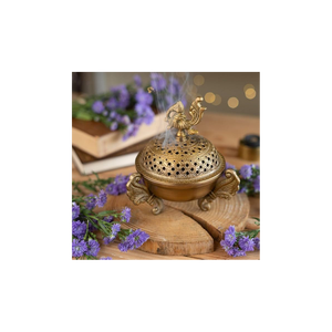 โคมไฟทองเหลืองแบบห่วงที่ใส่เทียนหอมสำหรับบ้านสำนักงานสำนักงานตกแต่งห้องสำหรับ Dani batti STAN Lighting - Product Image 4