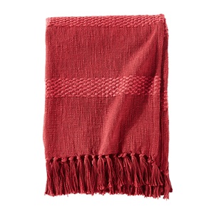 Couverture en molleton brodée à motif personnalisé fait à la main Offre Spéciale chaud jeté tissé indien au prix de gros pour les hôtels - Product Image 4