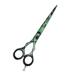 Ciseaux de coiffure de haute qualité 6.0 \ "lames droites tranchantes ciseaux de coupe de cheveux de barbier fabriqués à partir d'acier métallique de haute qualité - Product Image 2