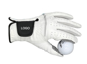 Guantes de golf de piel de oveja para adultos personalizados de alta calidad Material sólido duradero con empuñaduras Precio de mercado razonable para uso deportivo - Product Image 3