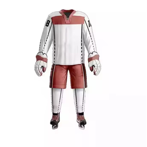 Uniforme de hockey sur glace en gros, marque privée, meilleur design de sublimation multi-couleurs, uniforme de hockey sur glace, nouveau design, haute qualité - Product Image 3