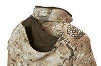 Veste de chasse pour homme de qualité supérieure, imperméable, respirante, camouflage, tissu softshell, design personnalisable, impression haute qualité