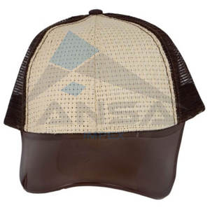 2024 sur mesure hommes marron Baseball maille sport chapeau respirant camionneur chapeau haut de forme pour décontracté scène réglable - Product Image 2
