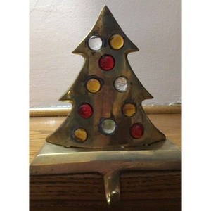 Porte-bas en forme d'arbre doré en métal avec un design élégant, parfait pour les fournitures de fête de Noël et les articles de décoration élégants. - Product Image 6