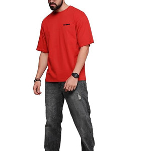 Camiseta Oversize con Hombros Caídos, 100% Algodón, Color Personalizado, Ligera, de Alta Calidad, Ecológica y Transpirable para Hombre - Product Image 3