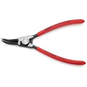 คีมหนีบวงแหวนแบบเคลือบสีดำของ Knipex หัวขัดเงาสำหรับวงแหวนภายนอกบนแกน - Product Image 1