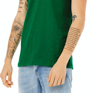 Camiseta de manga corta con cuello en V Unisex hecha a medida de alta calidad 100% Airlume peinado y algodón hilado en anillo - Product Image 1