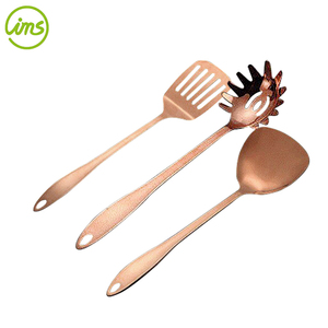 Ustensiles de cuisine en titane plaqué or Rose, 8 pièces - Product Image 2