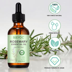BIEYOC سيروم طبيعي عضوي للعلاج بالشعر منتجات العناية بالشعر زيت الروسماري لنمو الشعر - Product Image 4