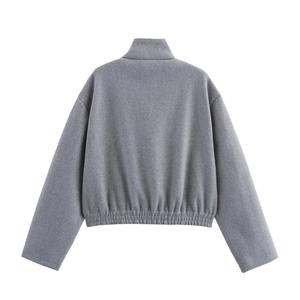 Conjunto de Chaqueta con Capucha y Cuello Alto Unisex con Pantalones de Estilo Bucket con Cordones para Ropa Casual de Invierno 100% Algodón - Product Image 6