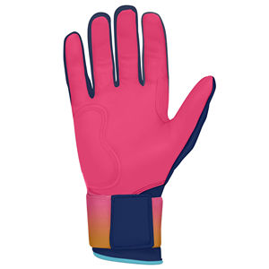 2025 nouveauté personnalisé léger Softball frappeur gants anti-dérapant Baseball frappeur gants pas cher prix cuir matériel - Product Image 2