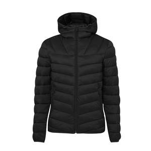 Vestes bouffantes en nylon 100% zippées à capuche pour hommes de haute qualité - Product Image 4