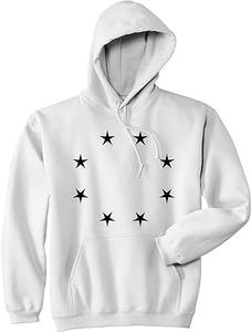 Sudaderas con Capucha y Cuello Redondo para Hombre, Personalizadas al por Mayor, 100% Algodón, Felpa, Manga Larga, Estampadas, Casuales - Product Image 4