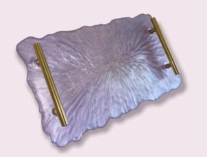 Plateau de service en résine époxy pour table basse d'hôtel, différentes tailles, taille personnalisée et vente, meilleur plateau en résine époxy pour une bonne vente - Product Image 6