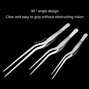 Pinzas Quirúrgicas de Alta Calidad con Forma de Bayoneta de 16 cm, Pinzas Jansen para Oído, Instrumentos Médicos, Accionamiento Manual - Product Image 3