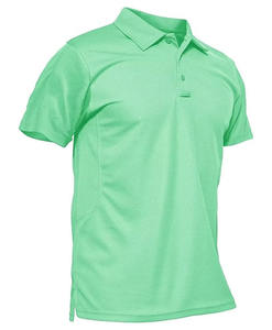 OEM <b>Men's</b> High-Quality Polyester/Cotton fabric Knitted Solid Short Sleeve <b>T</b>-<b>Shirt</b> with All-Over Print Custom Logo <b>men</b> polo <b>shirt</b> - Product Image 4
