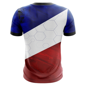 Camisetas de sublimación transpirables para hombres, 100% algodón antiarrugas, estilo único, diseño personalizado, tamaño, la mejor camiseta de sublimación para hombres - Product Image 6