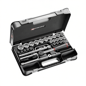 Juego de Llaves de Tubo Facom de 1/2'' Métricas de 6 Puntas, Kit de Herramientas de 30 Piezas - Product Image 2