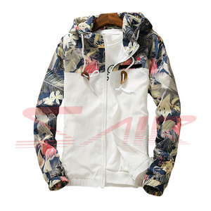 Chaqueta Cortavientos de Punto Impermeable para Hombre, Diseño Clásico, Color Sólido, Transpirable, Cierre de Cremallera, Talla Grande, Invierno - Product Image 4