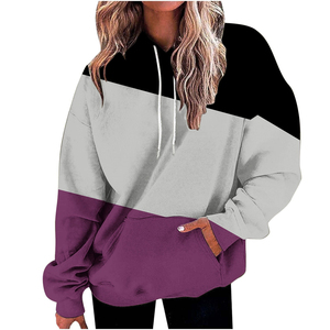 Sudaderas con Capucha Extra Grandes para Mujer, Estilo Informal, con Cordón, Ligeras y Cómodas - Product Image 1