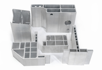 Profils en aluminium décoratifs industriels personnalisés par  tuyau 6061 T6 6063 profilés en aluminium d'extrusion d'alliage