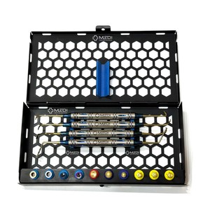 Kit de lifting sinusale pour implants dentaires Dentium Advanced en acier inoxydable, forets chirurgicaux maxillaires, bouchon, base, manuel chirurgical, CE - Product Image 5