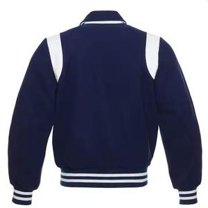 Chaqueta de Invierno para Hombre, Color Granate Sólido, de Secado Rápido, Estilo Urbano, Cuello Alto, Estilo Béisbol, Venta Caliente - Product Image 3