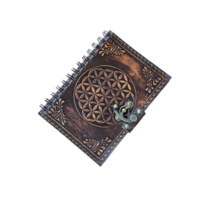 Cuaderno Espiral de Tapa Dura con Cierre Metálico, Páginas sin Líneas, Tamaño de Bolsillo 7x5 Pulgadas, al Mejor Precio - Product Image 1