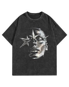 Camiseta de Manga Corta para Hombre, Personalizada, 100% Algodón, 220g, Tejido de Punto Antiarrugas, Diseño Sólido, Jersey, Bangladesh - Product Image 4