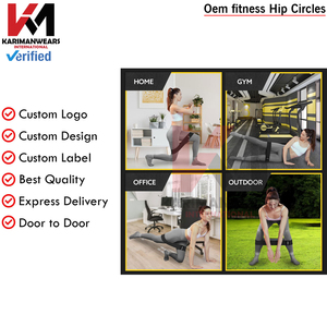 Fabric Resistance <b>Bands</b> Legs Glutes High-Quality <b>Workout</b> <b>Bands</b> Men Women Booty <b>Bands</b> for Fitness, Yoga, and Strength Training - Product Image 5