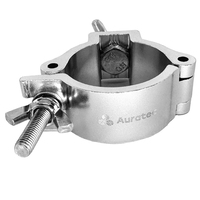 Menottes en aluminium AL-25, type simple, 35-40 mm, capacité de charge 75 kg, 200 g, dimensions ouvertes 3x7x7,5 cm/3x16,5x6 cm