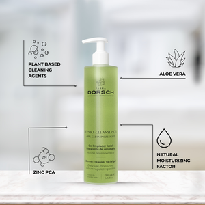 Gel nettoyant Dermo-Cleanser Farma Dorsch 200 ml, hydratant pour peaux grasses et sensibles, utilisation quotidienne. - Product Image 3