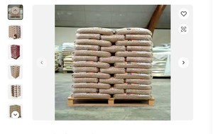 Granulés de bois de qualité supérieure/Briquettes de bois naturel pur 6mm Granulés de pin à vendre - Product Image 4