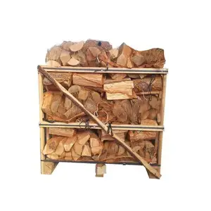 Di alta qualità tritata di legno di betulla per legna da ardere e grill alla rinfusa prezzo all'ingrosso, legna da ardere dalla Russia