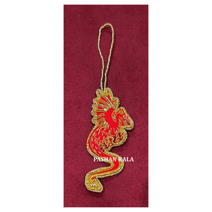 งานปักและลูกปัดรูปมังกรทำด้วยมือของตกแต่งบ้านเครื่องประดับแขวนตกแต่งคริสต์มาสงานปาร์ตี้ล่าสุด - Product Image 1