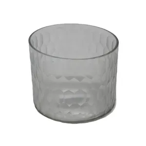 ร้อนขายเทียนขวดทรงกลมกระจกใสแผนกตกแต่งบ้านและโคมไฟหัตถกรรมผู้ค้าส่งที่กําหนดเอง - Product Image 1