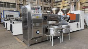 Molino de prensado de alta productividad de aceite de nuez de soja sésamo prensado en frío y caliente automático de acero inoxidable 304 de excelente calidad - Product Image 3