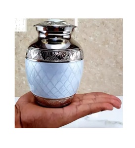 Fresh Arrival <b>Urns</b> Cremation Human Ashes for Adult <b>Large</b> Aluminum High Cremation <b>Urns</b> Metal Exporter - Product Image 2