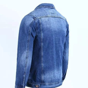 Vestes en jean surdimensionnées pour hommes Vestes en jean durables pour hommes Vestes en jean de qualité supérieure Vêtements décontractés - Product Image 3