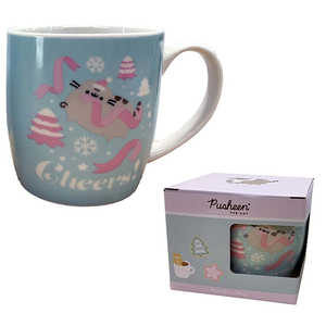 Taza Navideña con Diseño de Dibujos Animados de Pusheen para Regalos - Product Image 2