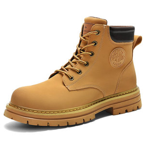 Botas de Nieve Cálidas de PVC/Goma, Impermeables y Antideslizantes, con Suela Gruesa y Diseño de Ruibarbo, Ideales para Camping en Otoño/Invierno - Product Image 1