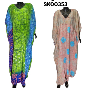 ชุดเดรสราตรียาวพิมพ์ลายลูกไม้สไตล์โบฮีเมียนชุดเดรสแขนยาวผ้าเรยอนที่สวยงามแนววินเทจสำหรับฤดูร้อน - Product Image 1