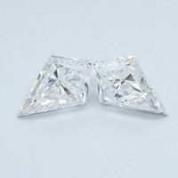 1ct-4ct DEF Couleur Lab Grown Diamonds IGI Certified CVD/HPHT VVS/VS Clarity Kite Shape-Loose Cultivated Lab Diamond