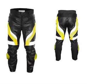 Pantalon en cuir de moto avec logo personnalisé à vendre 2024 nouveau pantalon en cuir pour hommes personnalisé à prix raisonnable - Product Image 1