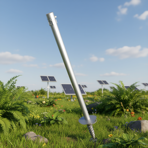 Sistema de Montaje Solar SunModo, Poste Helicoidal de 79 Pulgadas con Tornillos de Fijación HELICAL-79 - Product Image 3