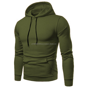 Hot Selling Cheap Cotton Custom Logo Long Sleeve Sports Mens Hoodies - Product Image 4