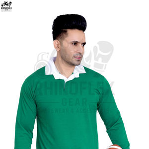 Nouveauté Ensemble complet de haute qualité Respirant 100% polyester Vente en gros Ensemble de maillot de rugby pour hommes Version joueur Maillot d'entraînement - Product Image 6