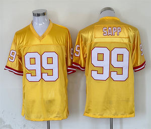 Stitched American <b>Football</b> Jerseys Tampa Bay <b>Retro</b> <b>Football</b> Jersey 12 Brady 40 Alstott 99 Sapp - Product Image 4