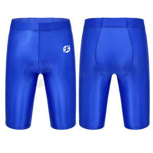 Short uni en spandex/polyester à séchage rapide pour hommes avec short de compression en tissu personnalisable à vendre - Product Image 1
